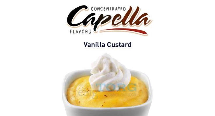 Изображение Ароматизатор Capella Vanilla Custard Ароматизатор Capella Vanilla Custard